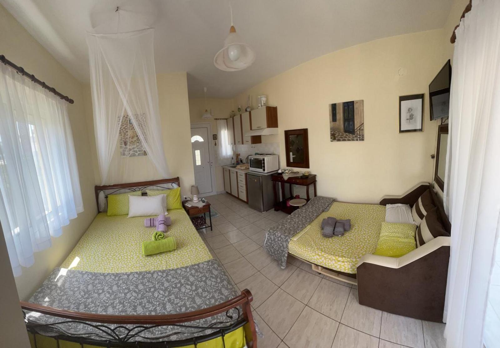 Lia'S Beach House Áyios Nikólaos Quarto foto